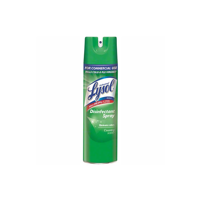 Lysol® Brand III Professional Disinfectant Spray – Country Scent, 19 OZ. - 12/CS